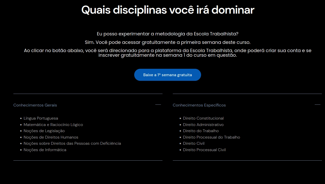 TRT | 8ª Região - PA/AP - Pós-edital | Analista ou Técnico do Tribunal Regional do Trabalho 8 [2026.2] Escola Trabalhista — Analista Judiciário Área Judiciária