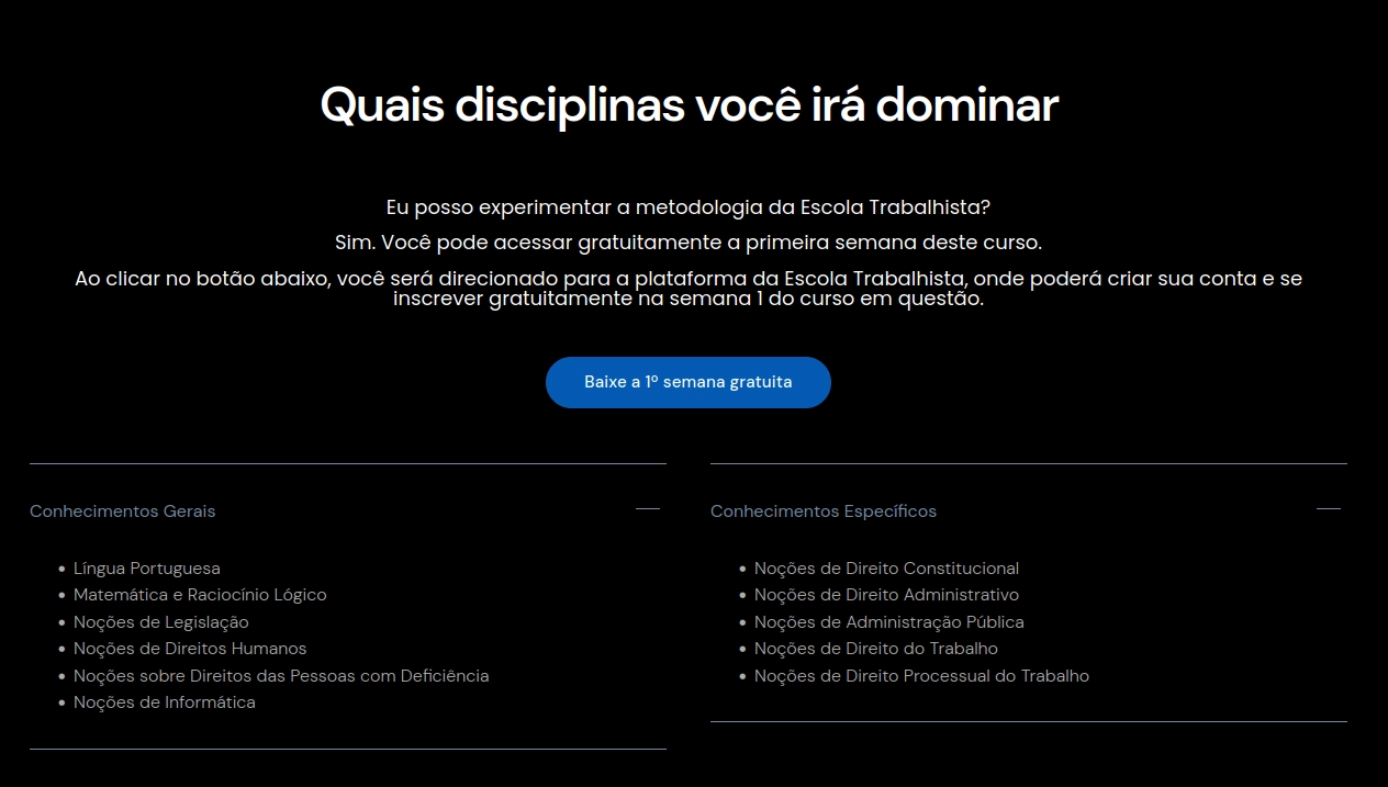 TRT | 8ª Região - PA/AP - Pós-edital | Analista ou Técnico do Tribunal Regional do Trabalho 8 [2026.2] Escola Trabalhista — Técnico Judiciário Área Administrativa