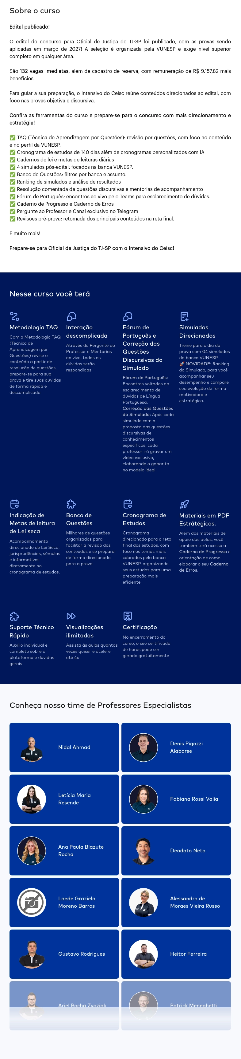 TJ | SP - Escrevente ou Oficial de Justiça do Tribunal de Justiça do Estado de São Paulo [2026.2] CEISC — Oficial de Justiça