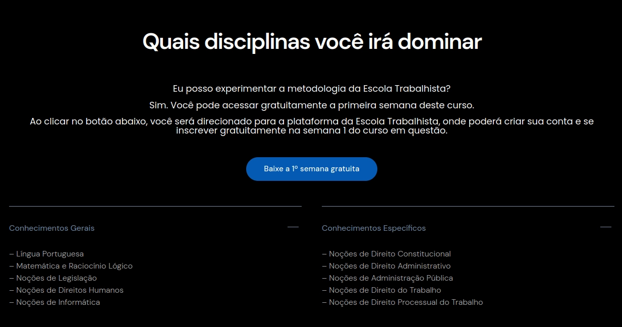 TRT | 4ª Região - Pós-edital | Técnico ou Analista do Tribunal Regional do Trabalho 4 [2026.2] Escola Trabalhista — Técnico Judiciário Área Administrativa